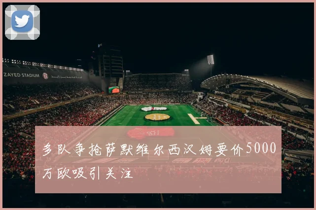 多队争抢萨默维尔西汉姆要价5000万欧吸引关注